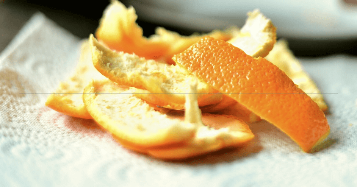 cascara de naranja para eliminar verrugas